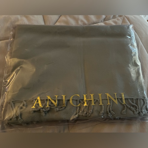 ANICHINI 100% Cashmere Throw - Picture 1 of 2